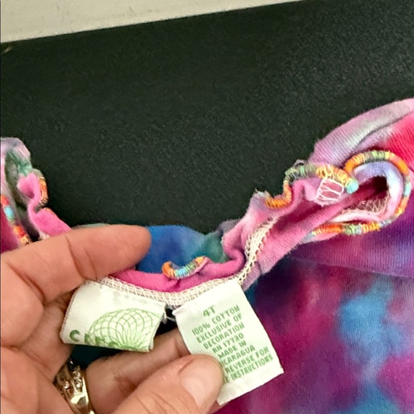 Colorful Tie-Dye Sleeveless Top Circo 2000’s - Picture 2 of 2